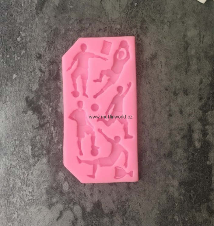 Silikonová forma - mini fotbal