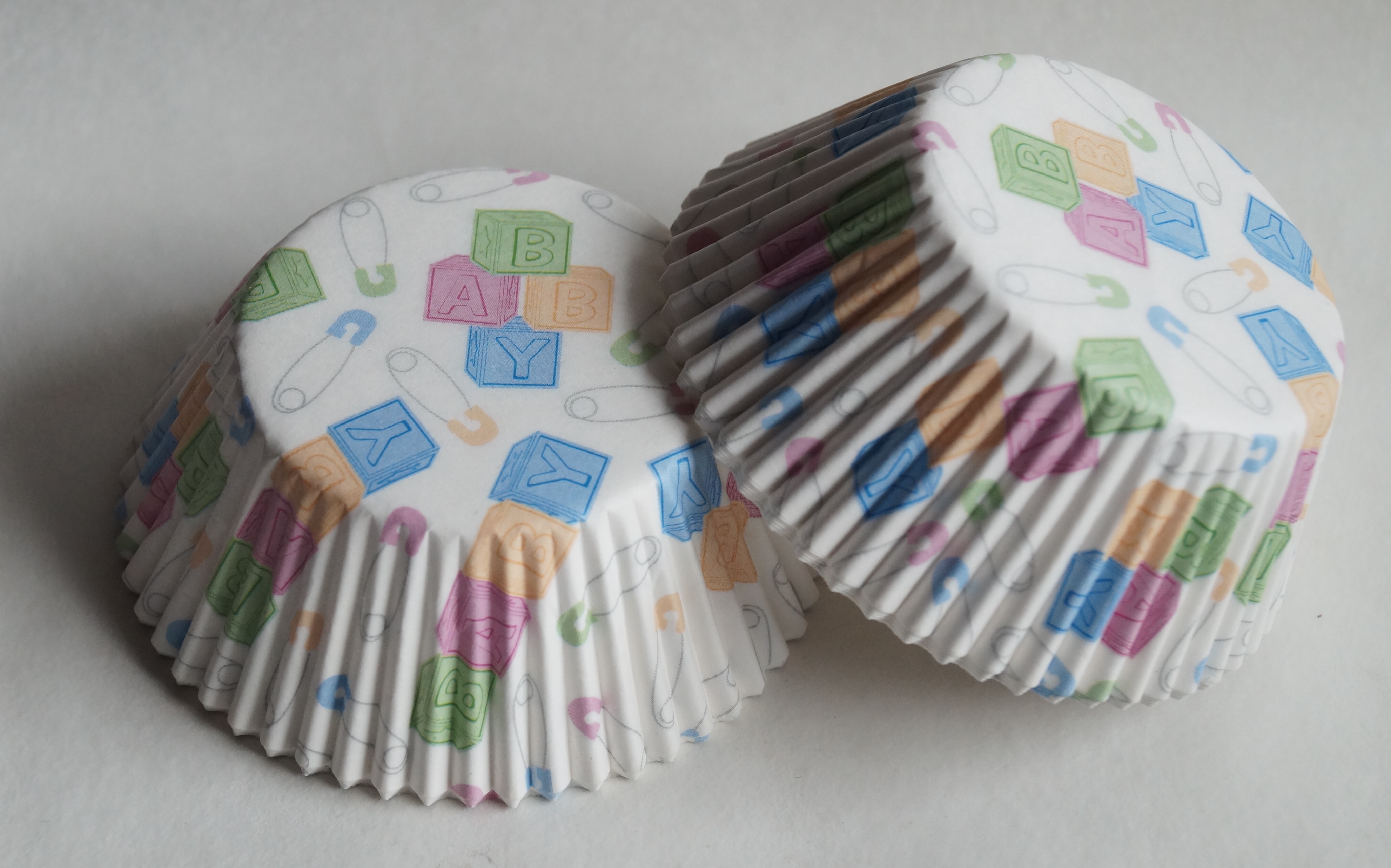 Papírové košíčky na muffiny - baby 48 ks