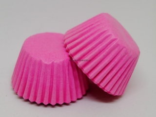 Papírové košíčky - růžové 100 ks ( 2,4 cm)