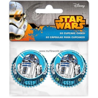 Papírové košíčky mini - Star Wars 60 ks