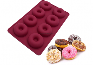 Silikonová forma - donuts