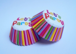 Mini papírové košíčky - 2,6 x 2,0 - Lets Party 48 ks
