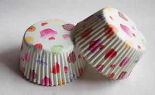 Papírové košíčky na muffiny - pečení 48 ks