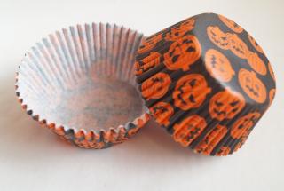 Papírové košíčky na muffiny hallowen typ 2 - 48 ks