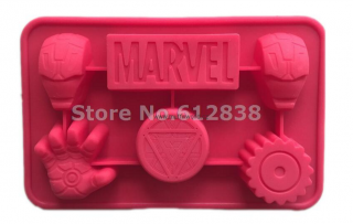 Silikonová forma - Iron Man Marvel